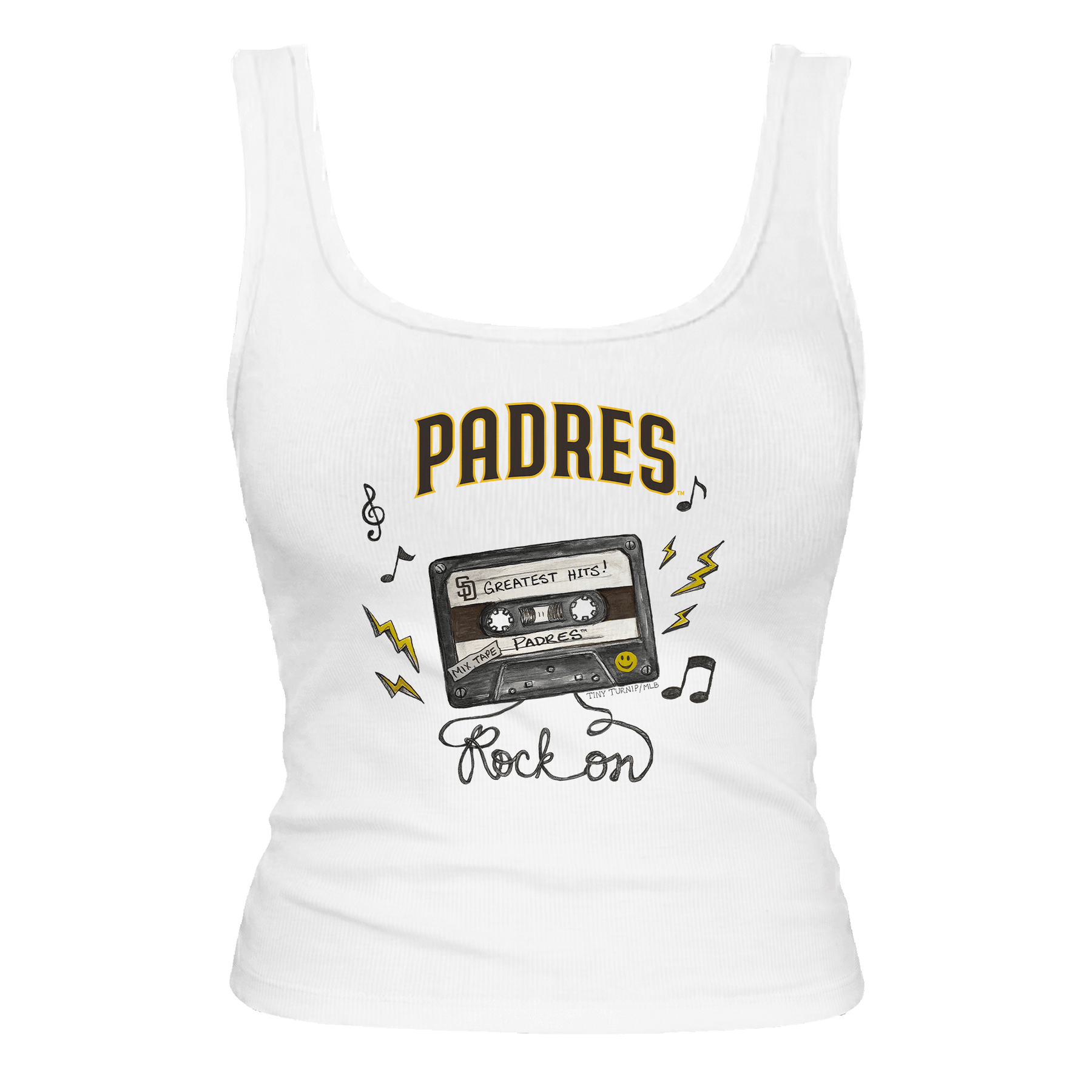 San Diego Padres Mixtape Emmy Tank