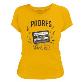 San Diego Padres Mixtape Women's Tee Shirt