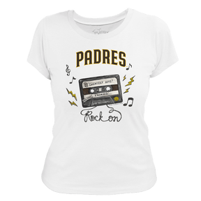 San Diego Padres Mixtape Women's Tee Shirt