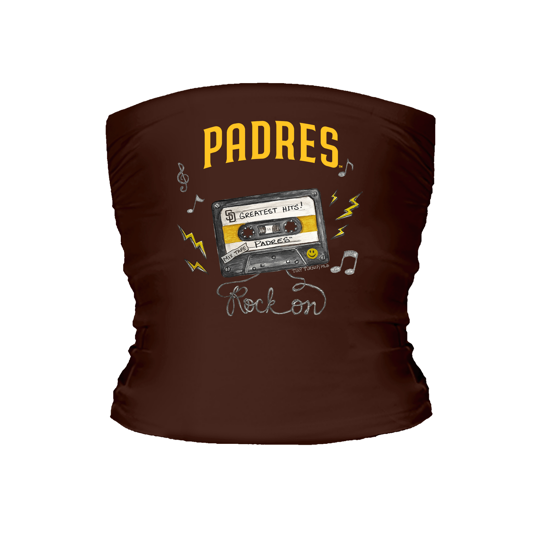 San Diego Padres Mixtape Tube Top