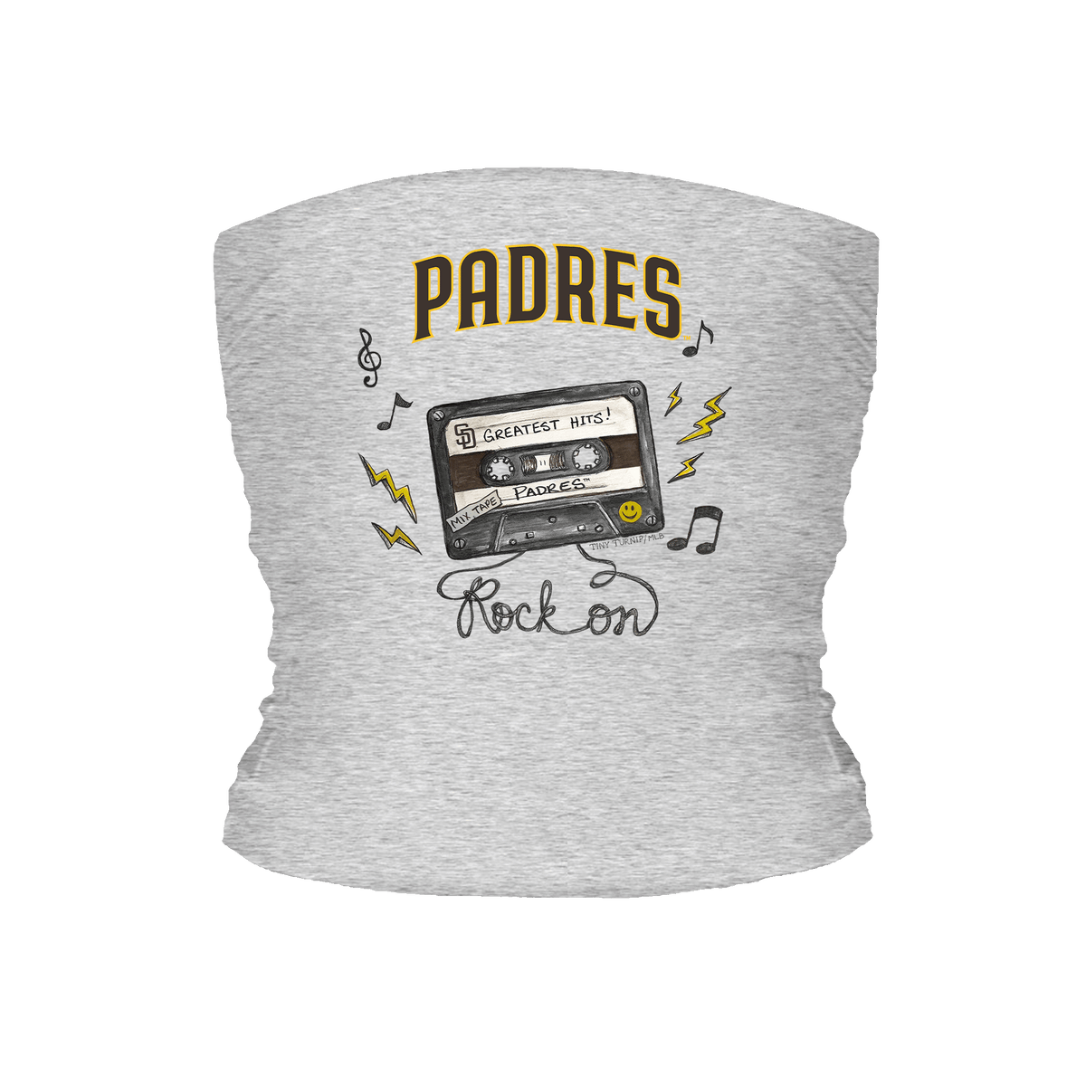 San Diego Padres Mixtape Tube Top