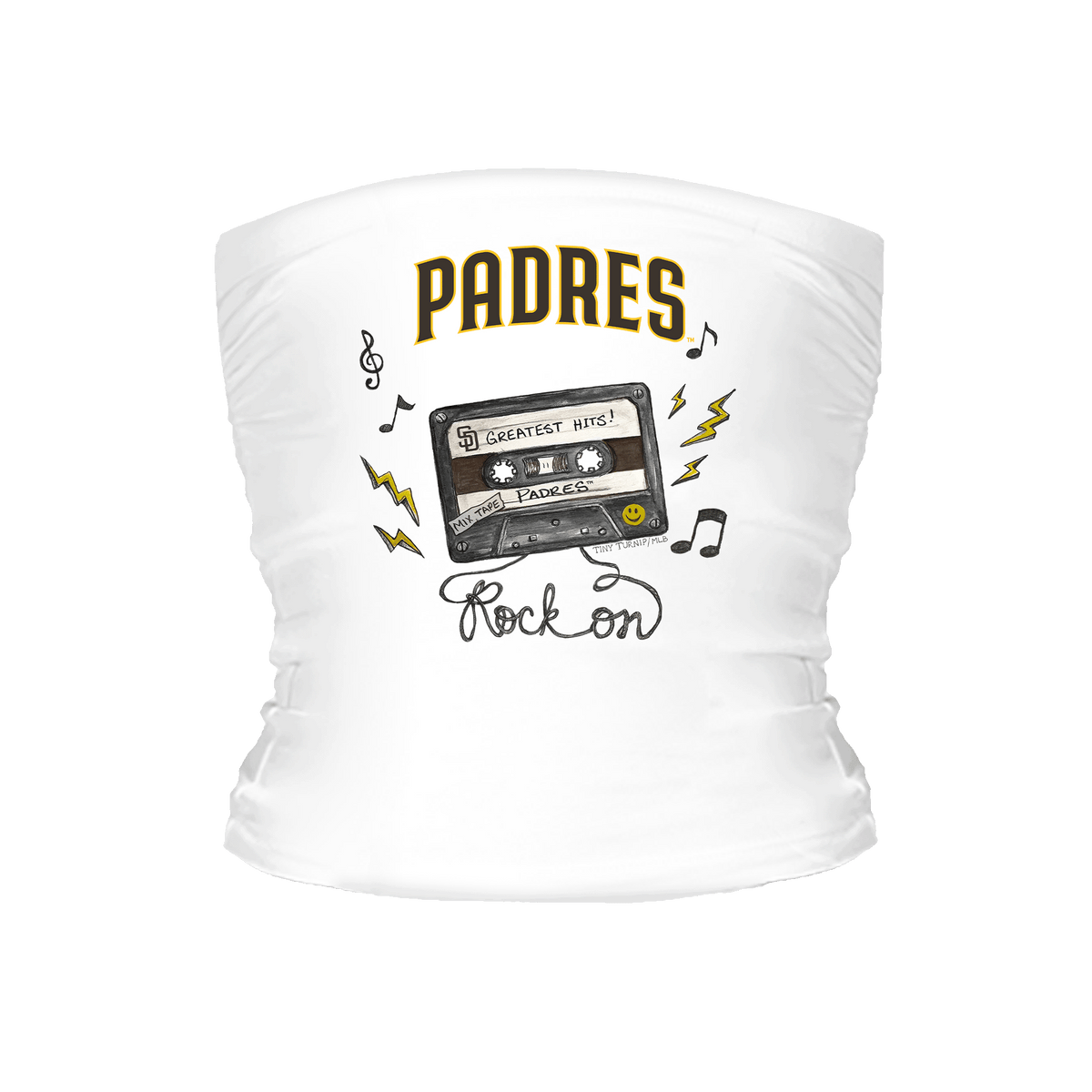 San Diego Padres Mixtape Tube Top