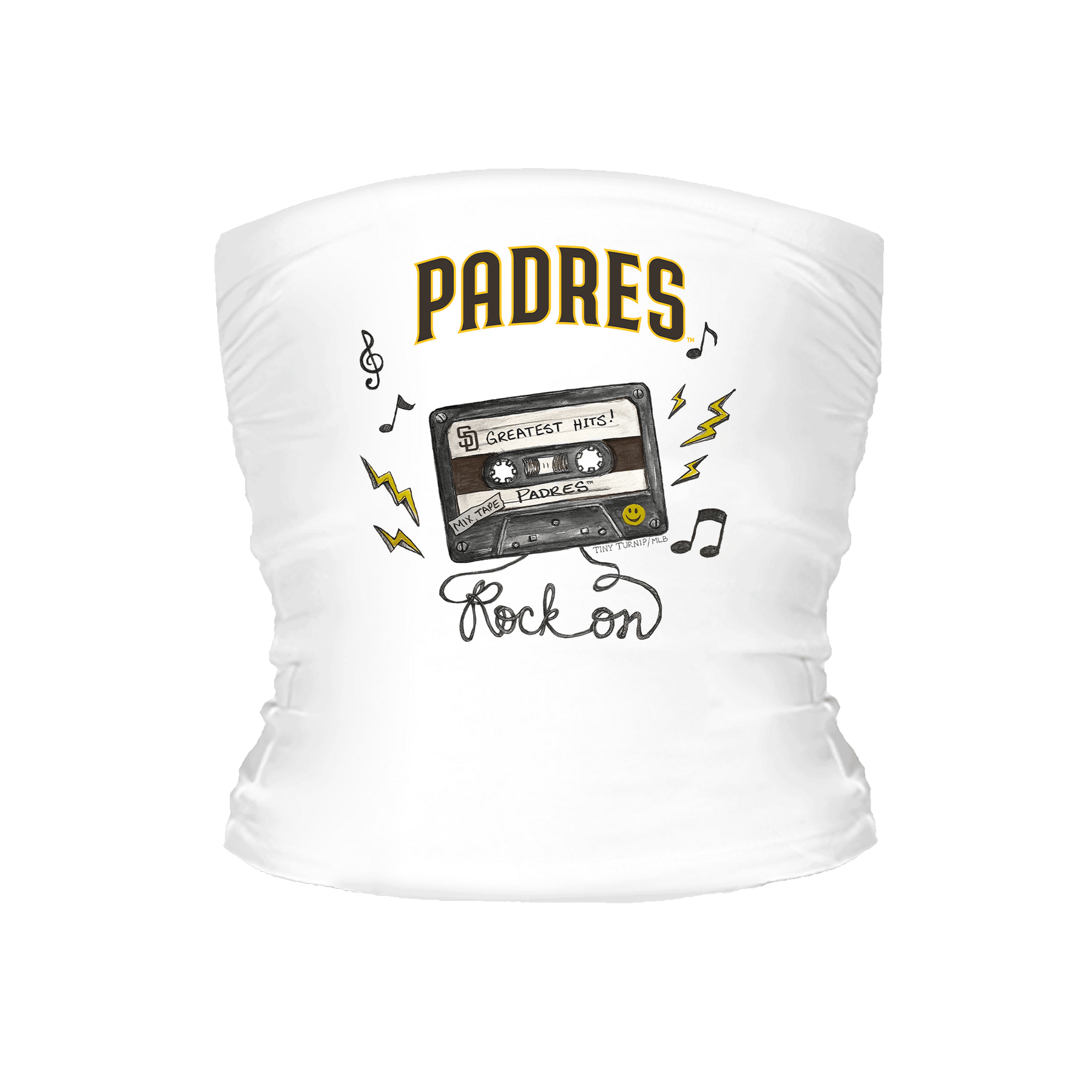 San Diego Padres Mixtape Tube Top