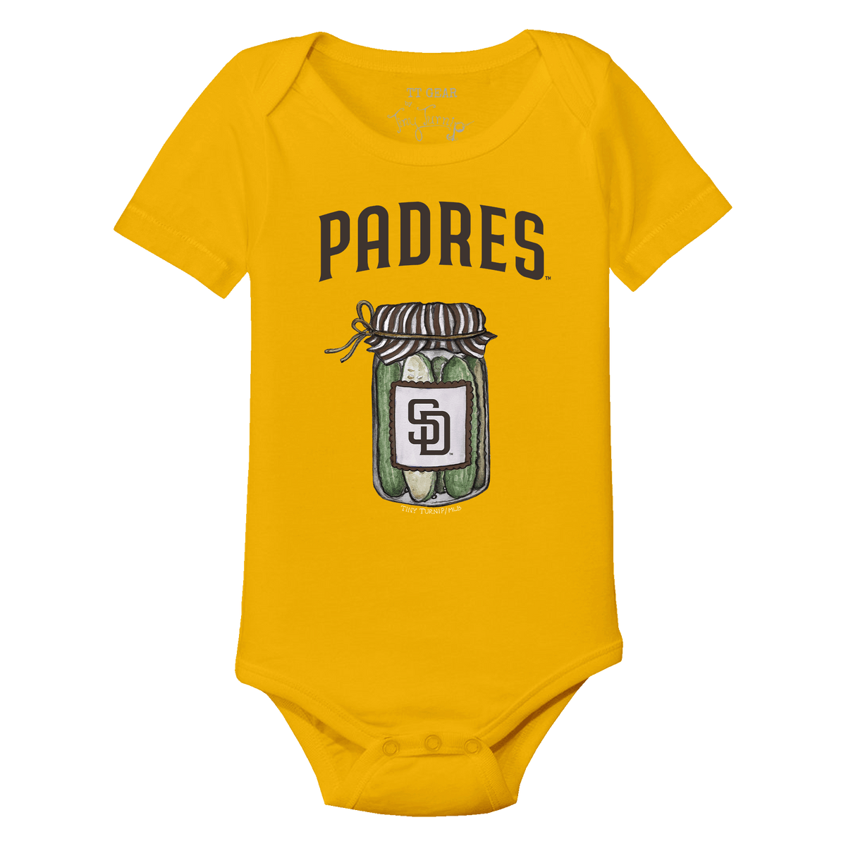 San Diego Padres Pickle Jar Short Sleeve Snapper