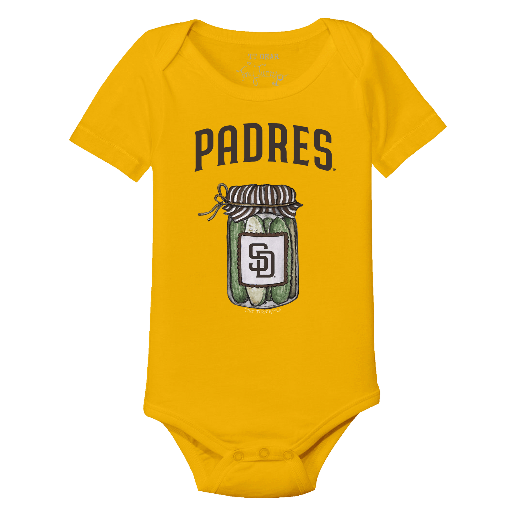 San Diego Padres Pickle Jar Short Sleeve Snapper