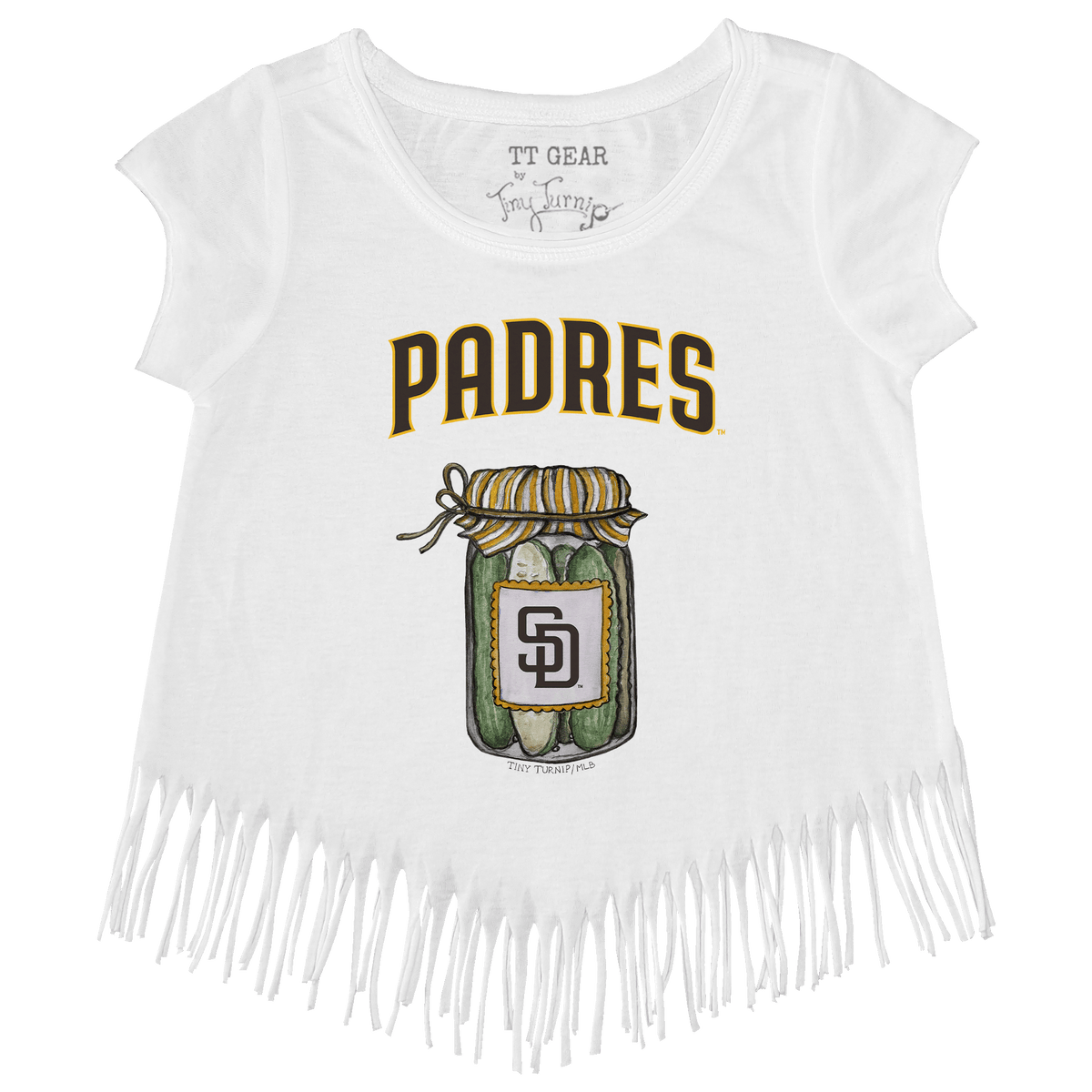 San Diego Padres Pickle Jar Fringe Tee