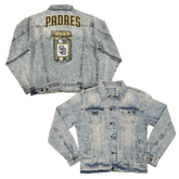 San Diego Padres Pickle Jar Boyfriend Denim Jacket