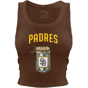 San Diego Padres Pickle Jar Crop Tank