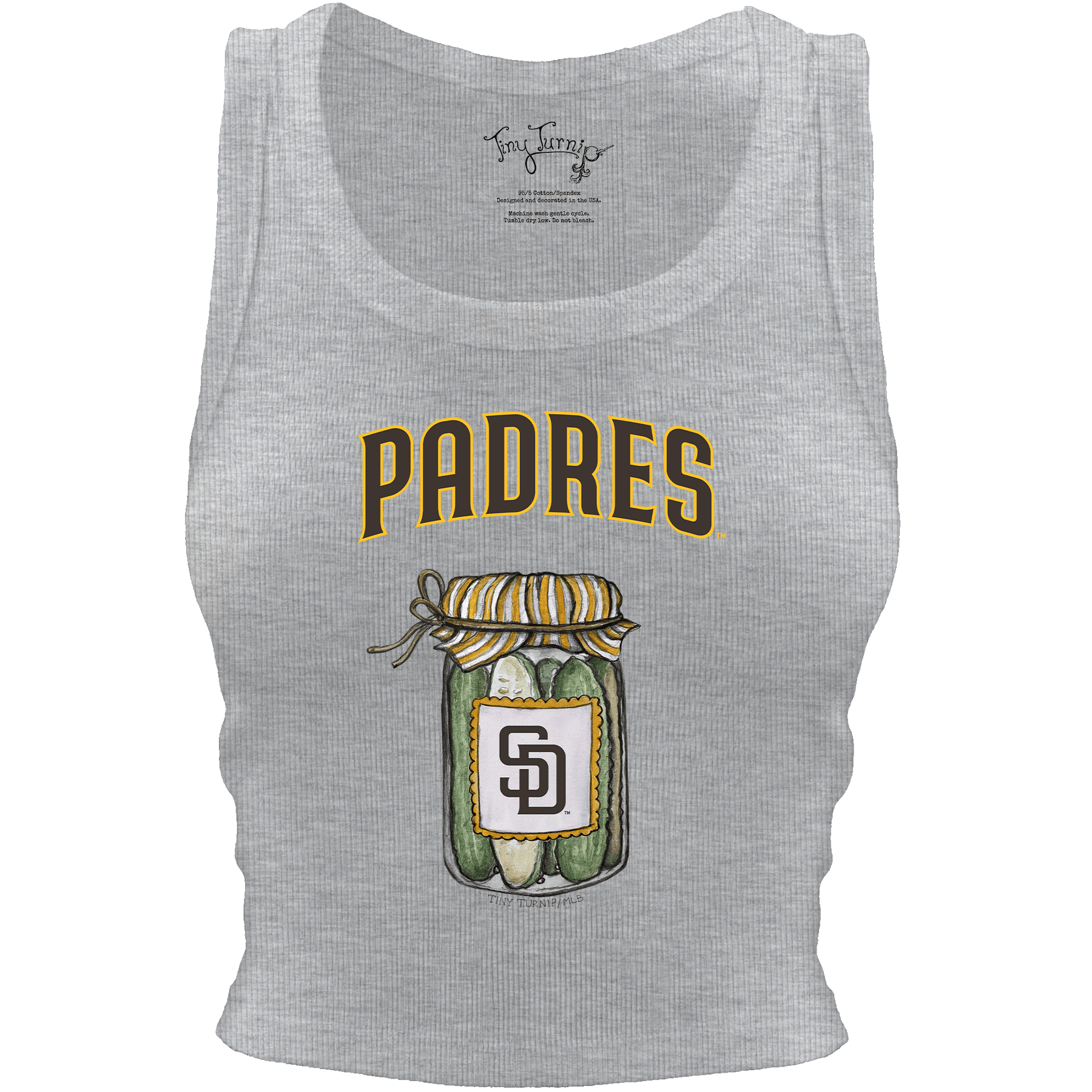 San Diego Padres Pickle Jar Crop Tank