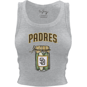 San Diego Padres Pickle Jar Crop Tank
