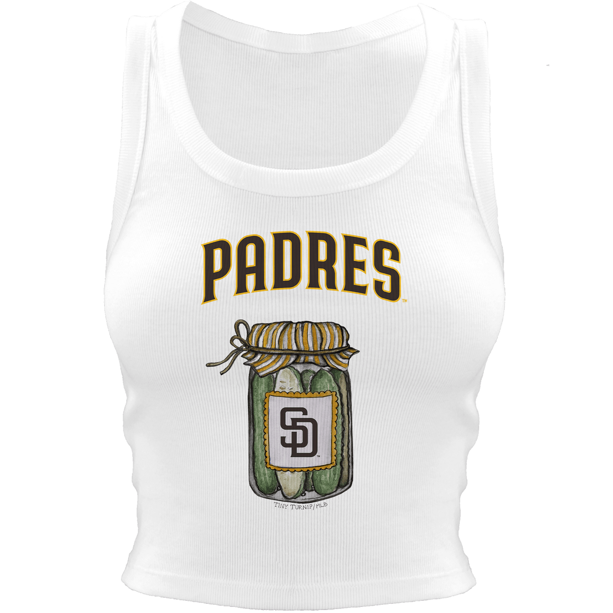 San Diego Padres Pickle Jar Crop Tank
