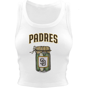 San Diego Padres Pickle Jar Crop Tank