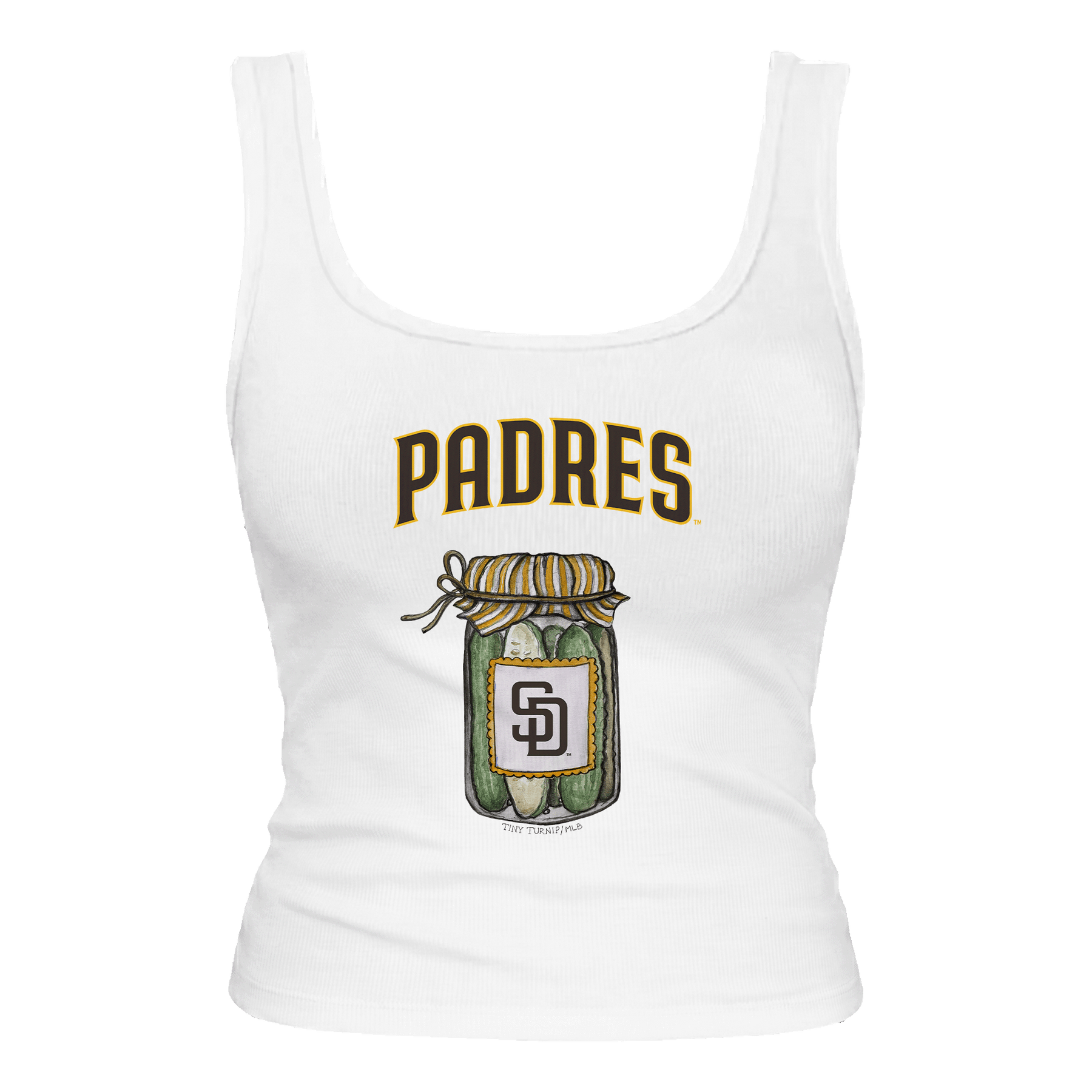 San Diego Padres Pickle Jar Emmy Tank