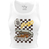 San Diego Padres Pizza Crop Tank