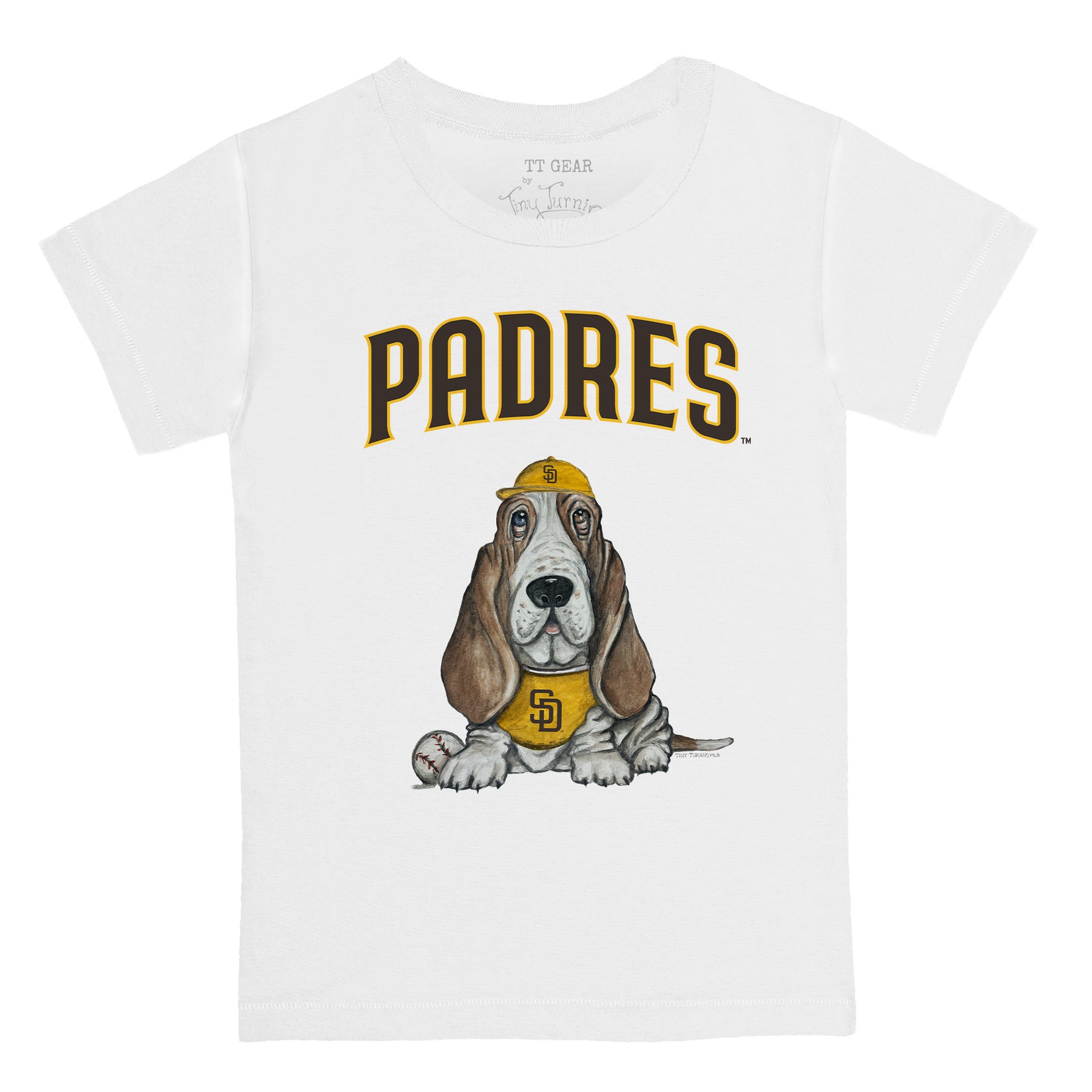 San Diego Padres Puddy Kid's Tee Shirt - Tiny Turnip