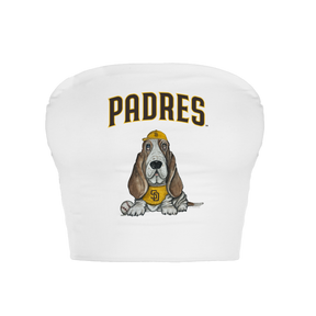 San Diego Padres Puddy Crop Tube Top