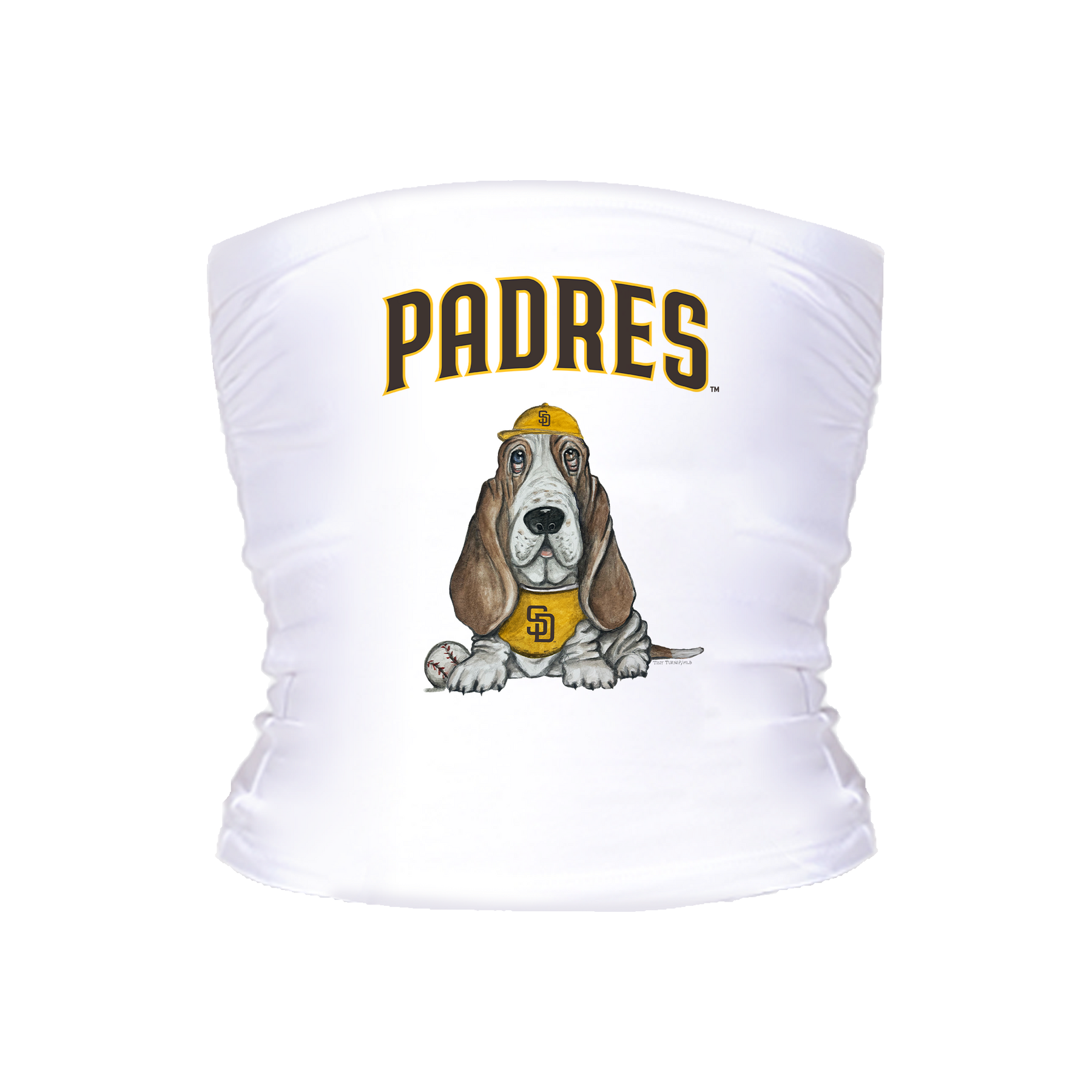 San Diego Padres Puddy Tube Top - Tiny Turnip