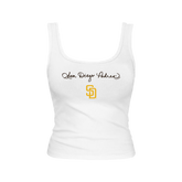 San Diego Padres Logo Script Emmy Tank