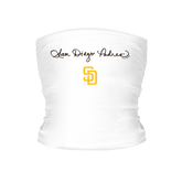 San Diego Padres Logo Script Tube Top - Tiny Turnip
