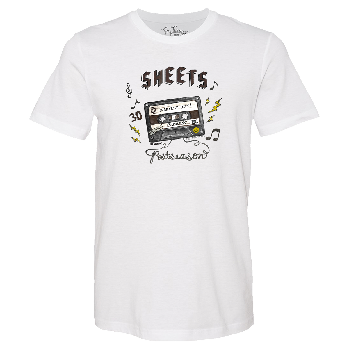 VIP San Diego Padres Postseason '26 Unisex Tee Shirt - Tiny Turnip