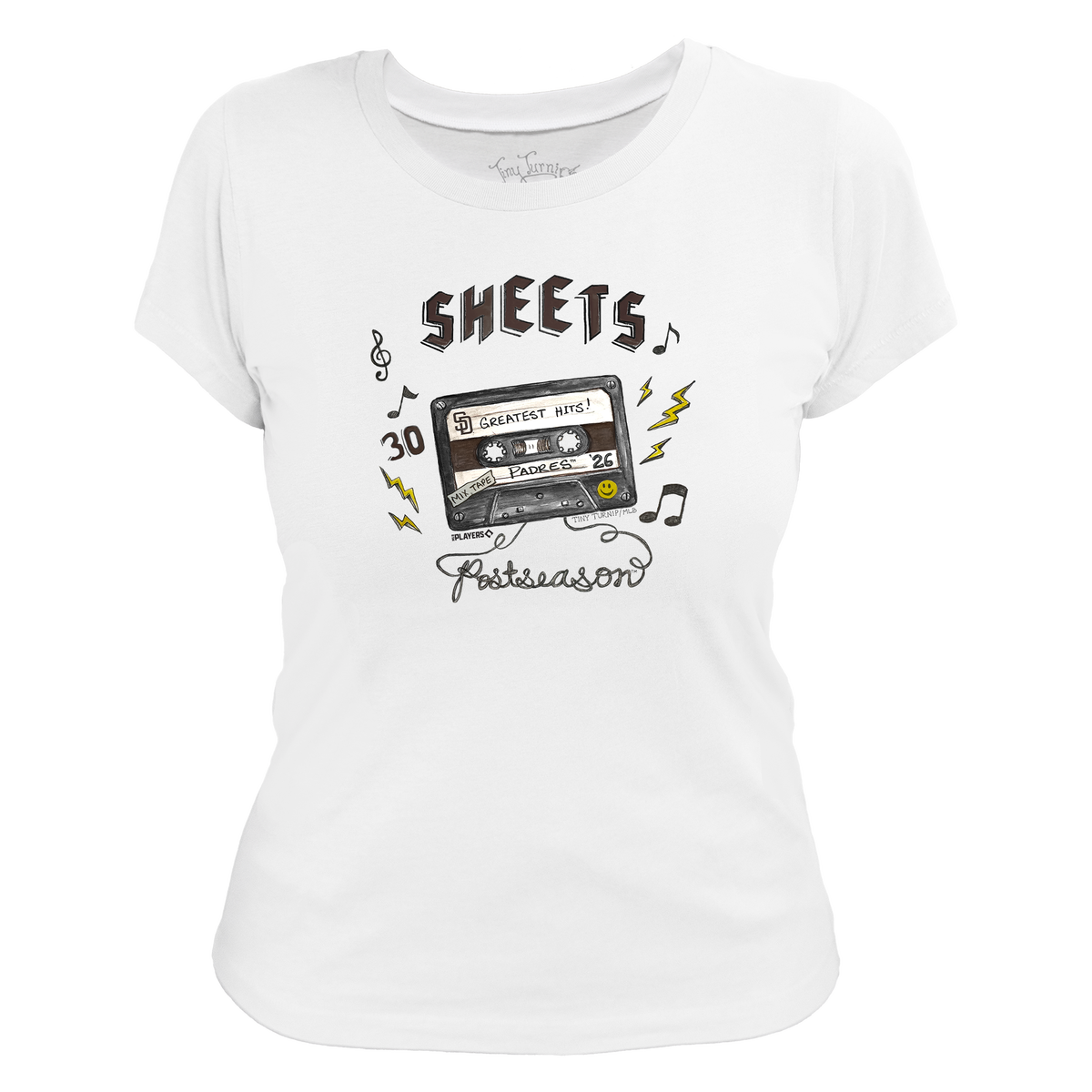 VIP San Diego Padres Postseason '26 Women's Tee Shirt - Tiny Turnip
