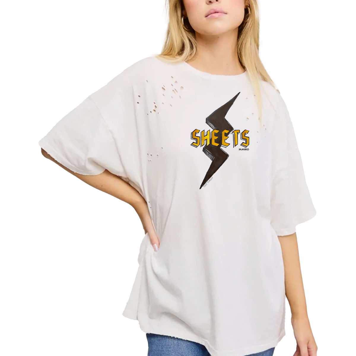 VIP San Diego Padres Postseason '26 Rocker Distressed Tee - Tiny Turnip