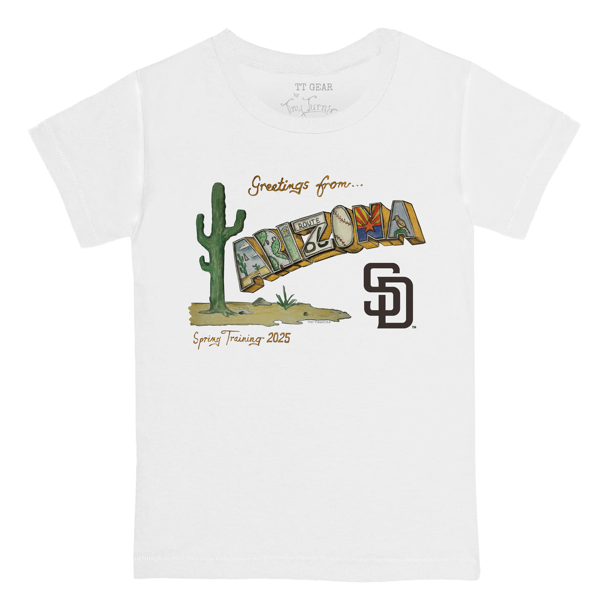 San Diego Padres Spring Training 2025 Tee Shirt