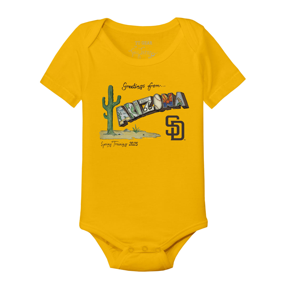 San Diego Padres Spring Training 2025 Short Sleeve Snapper