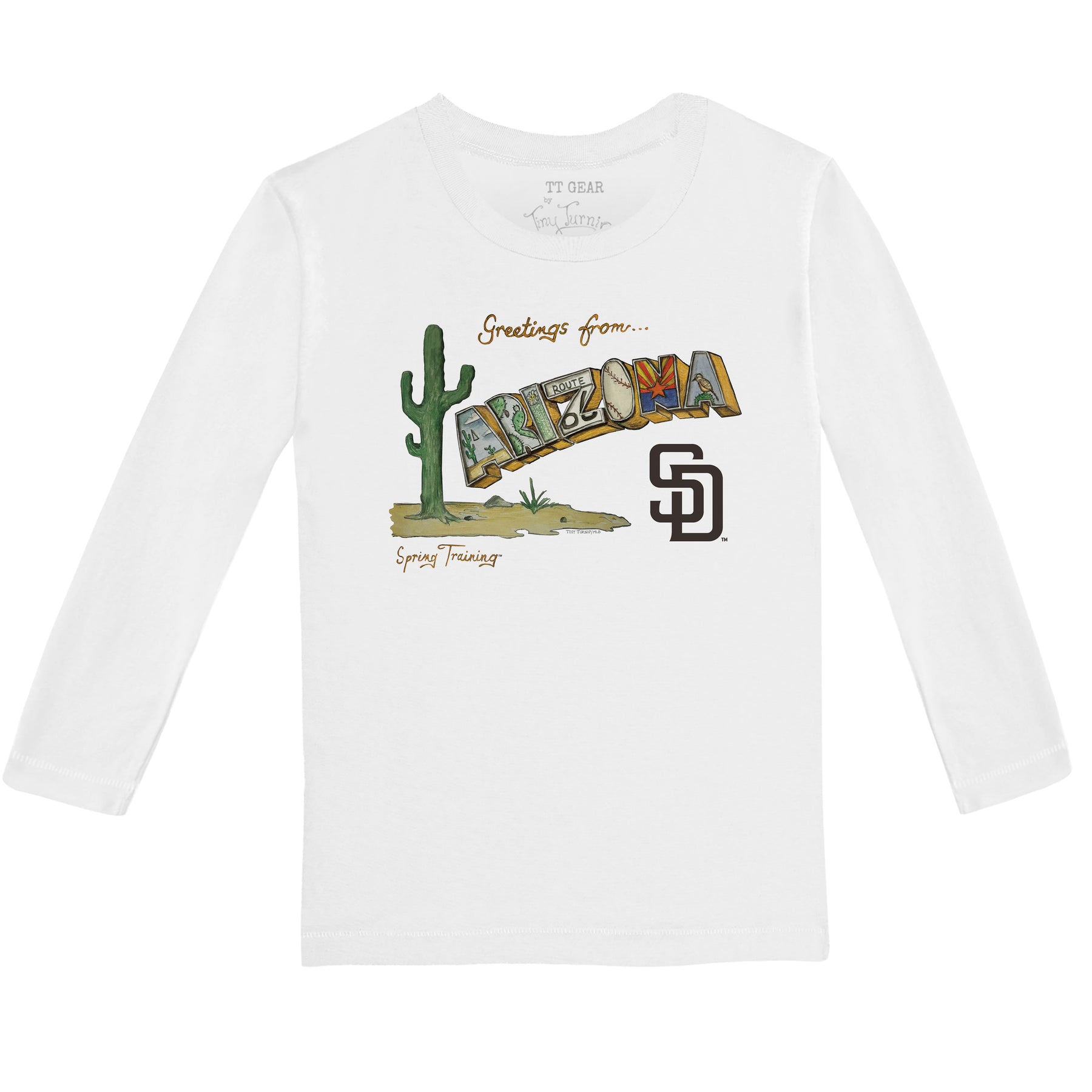 San Diego Padres Spring Training 2025 Long-Sleeve Tee Shirt