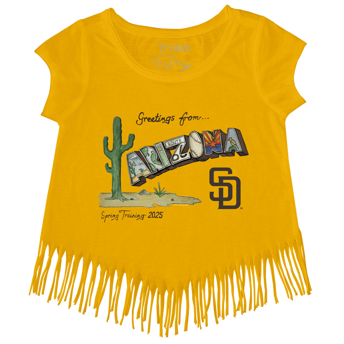 San Diego Padres Spring Training 2025 Fringe Tee