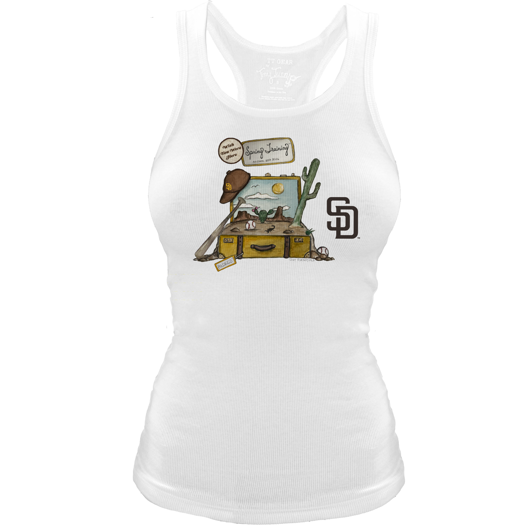 San Diego Padres Spring Training 2026 Classic Tank - Tiny Turnip