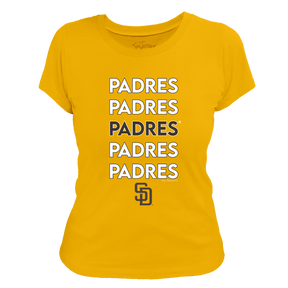 San Diego Padres Stacked Tee Shirt