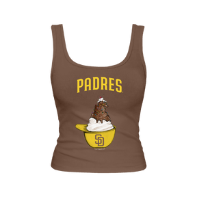 San Diego Padres Sundae Helmet Emmy Tank