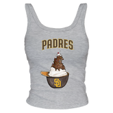 San Diego Padres Sundae Helmet Ribbed Tank