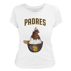 San Diego Padres Sundae Helmet Women's Tee Shirt