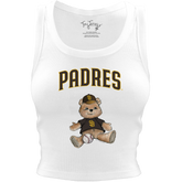 San Diego Padres Teddy Crop Tank
