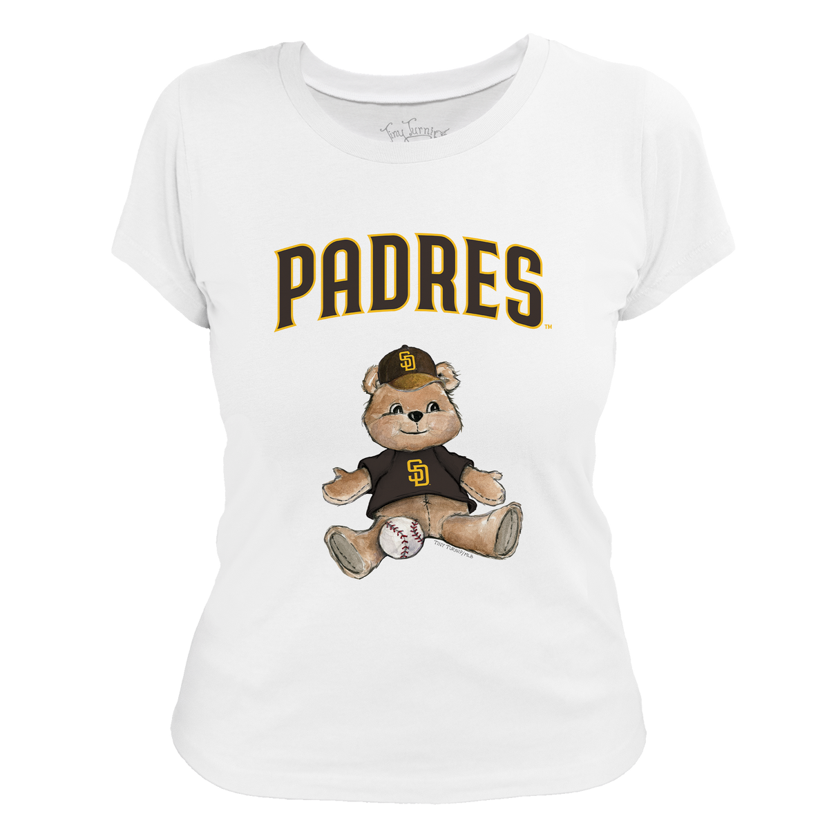 San Diego Padres Boy Teddy Women's Tee Shirt