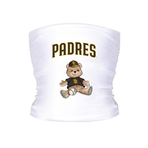 San Diego Padres Teddy Tube Top - Tiny Turnip