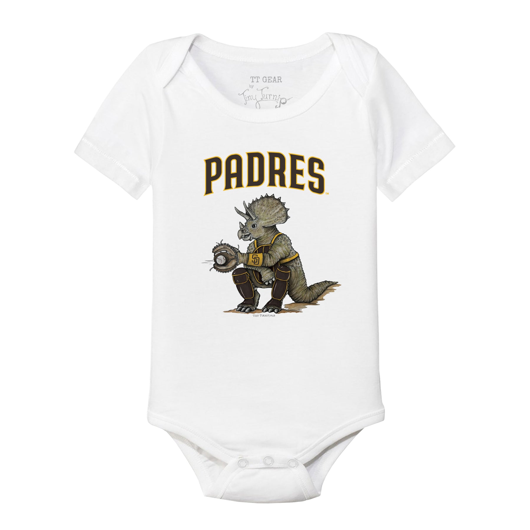 San Diego Padres Triceratops Short Sleeve Snapper