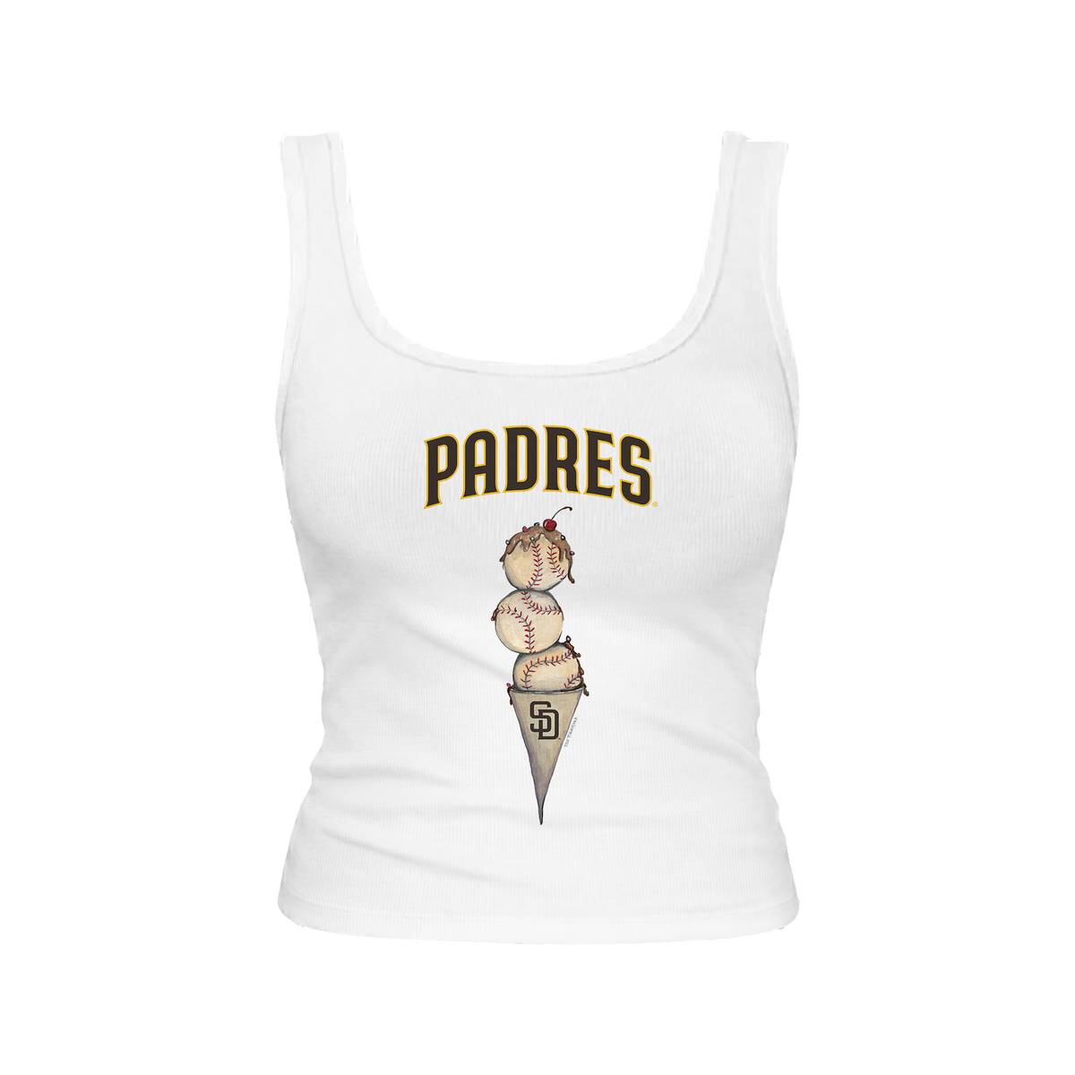 San Diego Padres Triple Scoop Emmy Tank