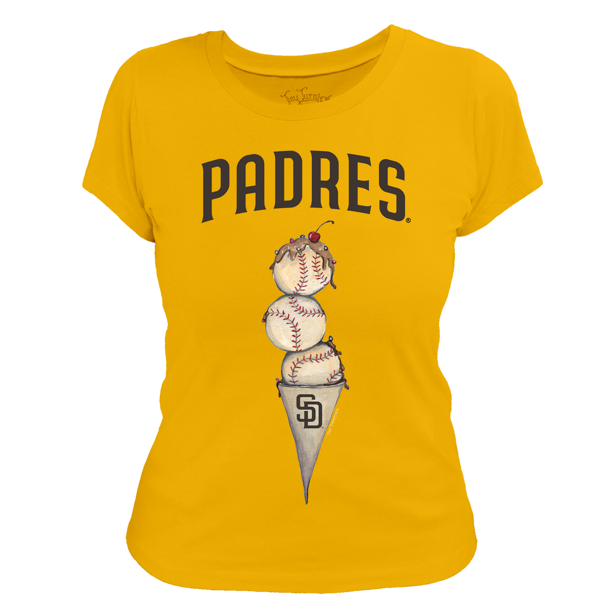 San Diego Padres Triple Scoop Women's Tee Shirt