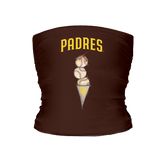 San Diego Padres Triple Scoop Tube Top - Tiny Turnip