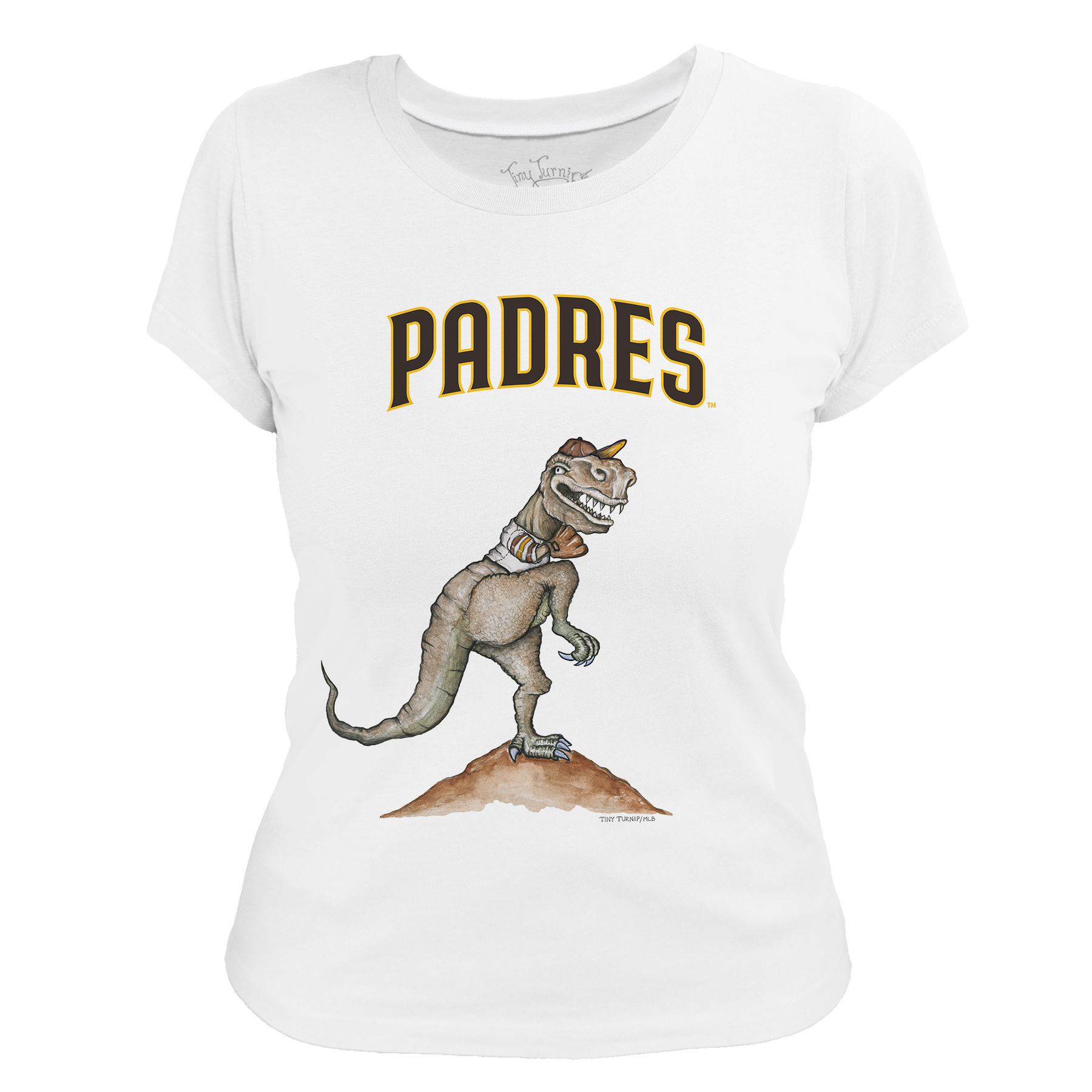 San Diego Padres TT Rex Tee Shirt - Tiny Turnip