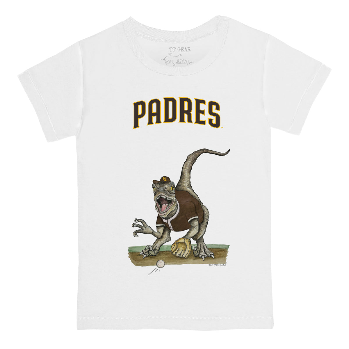 San Diego Padres Velociraptor Tee Shirt