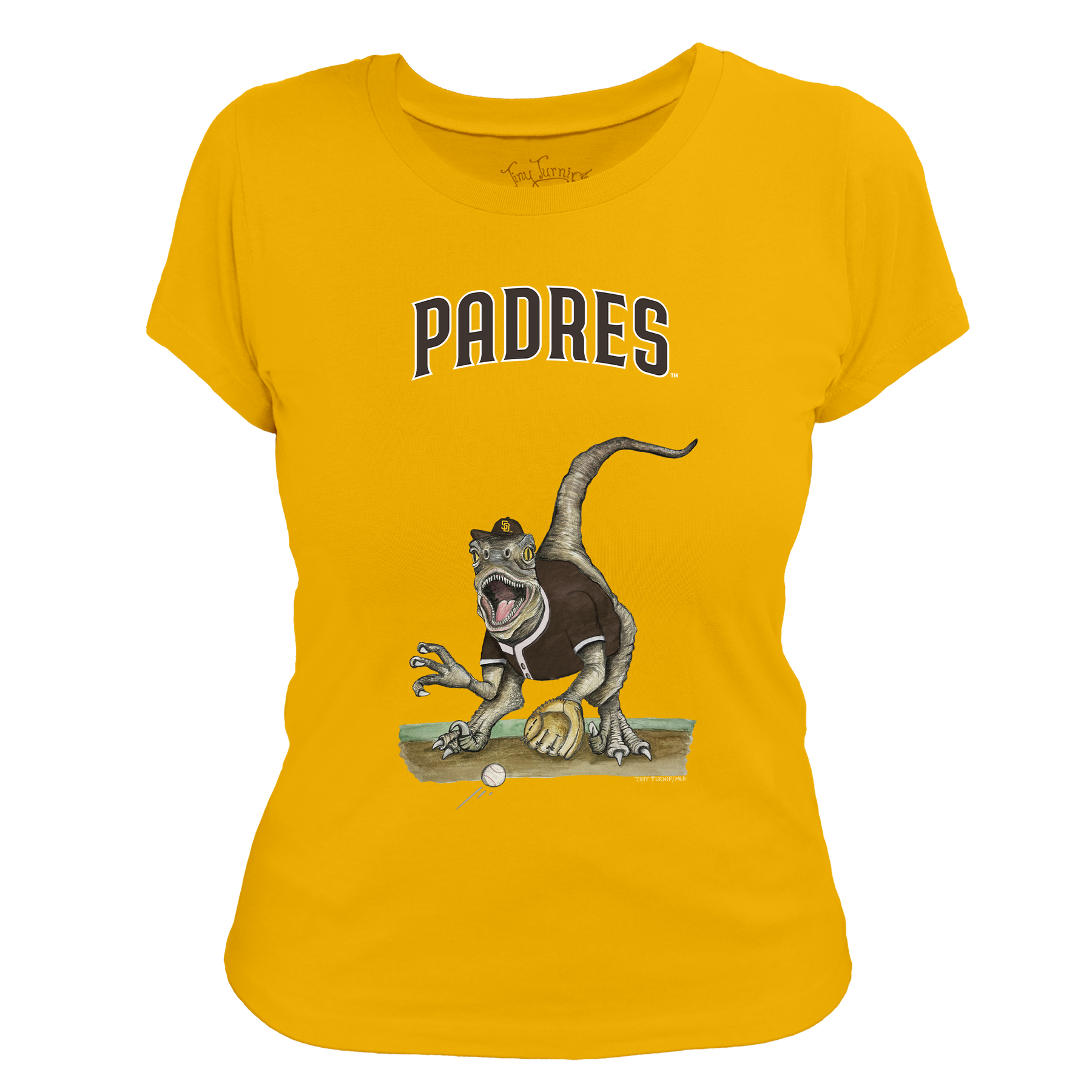 San Diego Padres Velociraptor Tee Shirt