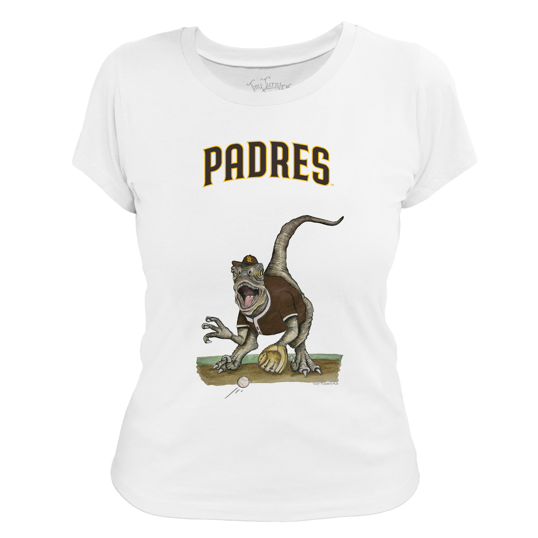 San Diego Padres Velociraptor Tee Shirt