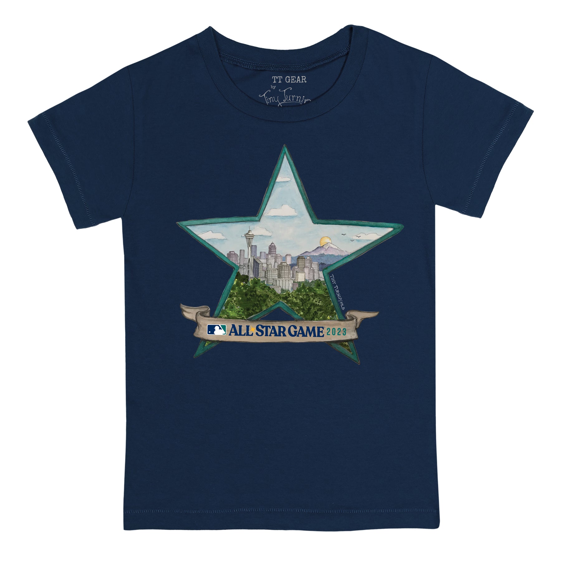 Seattle Mariners All-Star Game 2023 Cityscape Tee Shirt