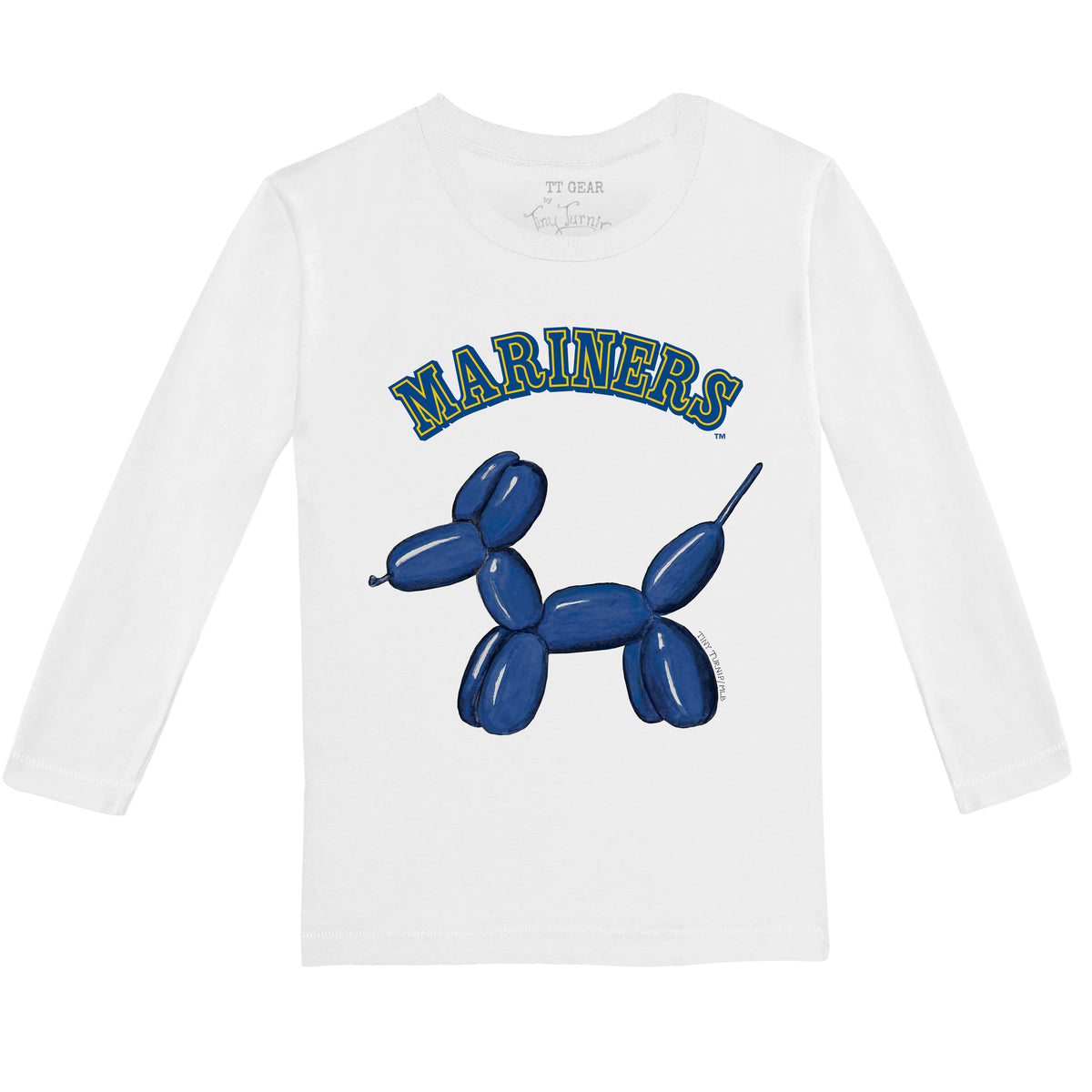 Seattle Mariners Balloon Dog Long-Sleeve Tee Shirt