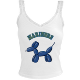 Seattle Mariners Balloon Dog Lace Tank