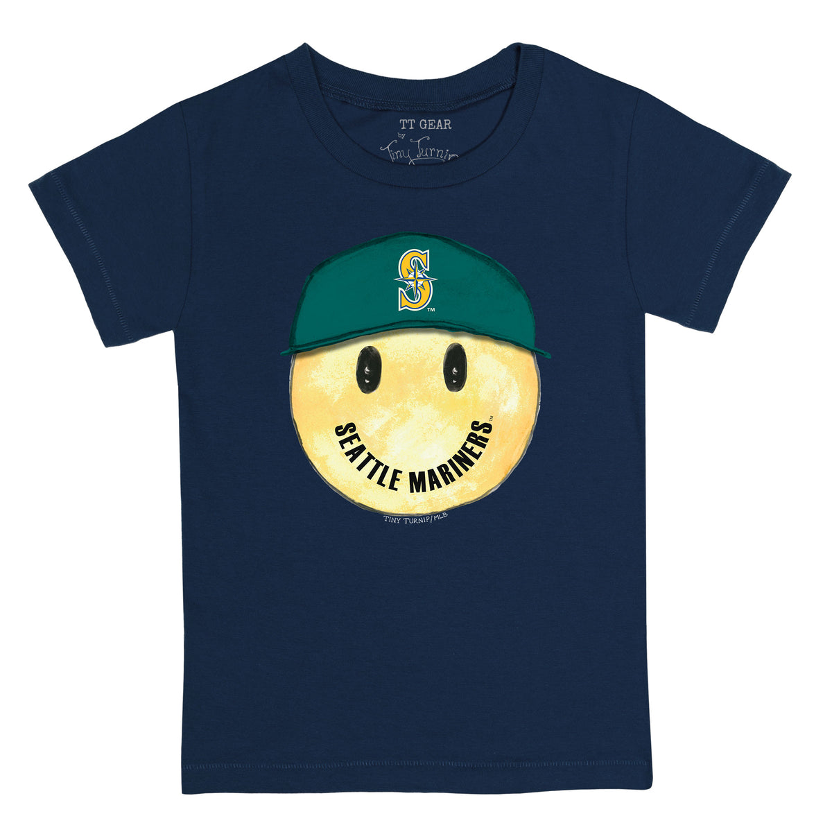 Seattle Mariners Smiley Tee Shirt